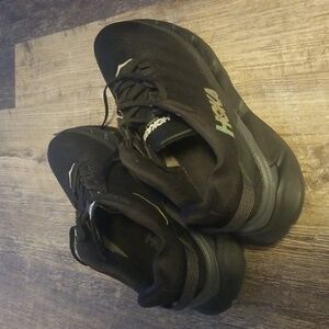 Hoka Elevon 2 One One Size 10 Mens Black Running Shoes Camelian Color Reflective